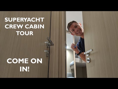 The Grand Superyacht Crew Cabin TOUR