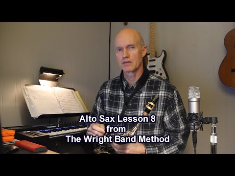 Alto Sax Lesson 8