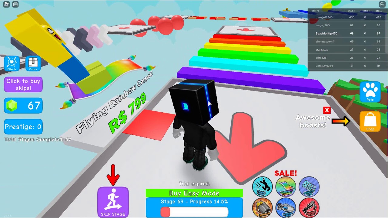 Roblox obby part 2 - YouTube
