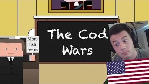 American Reacts When Iceland Defeated Britain: The Cod Wars | History matters - McJibbin Reacts