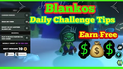 Blankos Daily Challenge Tips
