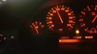 BMW 540i manual E39 0-200