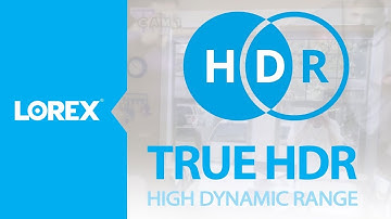 Lorex - Security Camera HDR technology (High Dynamic Range)