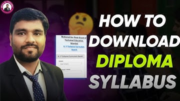 How to Download the Diploma First Year Syllabus | Easy Steps Guide #diplomaadmission