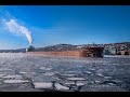 Another Below Zero Departure! The Mesabi Miner, 2nd Duluth departure of the new year! Jan. 01, 2022