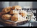 vegan cheesy chive biscuits | hot for food