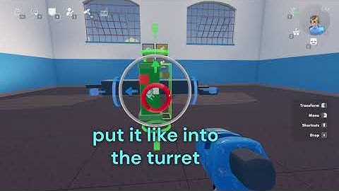 How to make Mounted movable Turret [RecRoom]