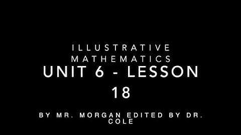 IM Grade 6 Unit 6 Lesson 18