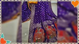 The must buy festival/wedding collectionThe *beautiful _gold zari weaving_ on soft, smooth,f👗🧵 screenshot 2
