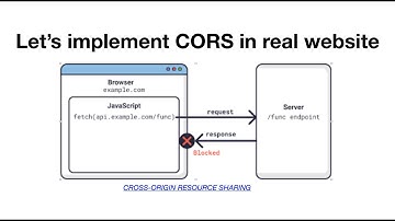 A Practical Guide to CORS: Real Examples and Solutions | From Theory to Practice