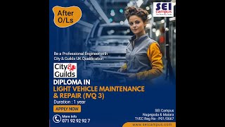 How Car Engine works..Learn AutoMobile Engineering with SEI Campus