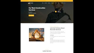 Koncrete  Construction Services Html Template #templatemonster  #themeforest  #envato  #monsterone Profile