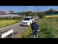草刈り作業＜その２＞エンジン式肩掛け草刈機（刈払機）VSエンジン式大型草刈機 by幸ちゃんおじさん