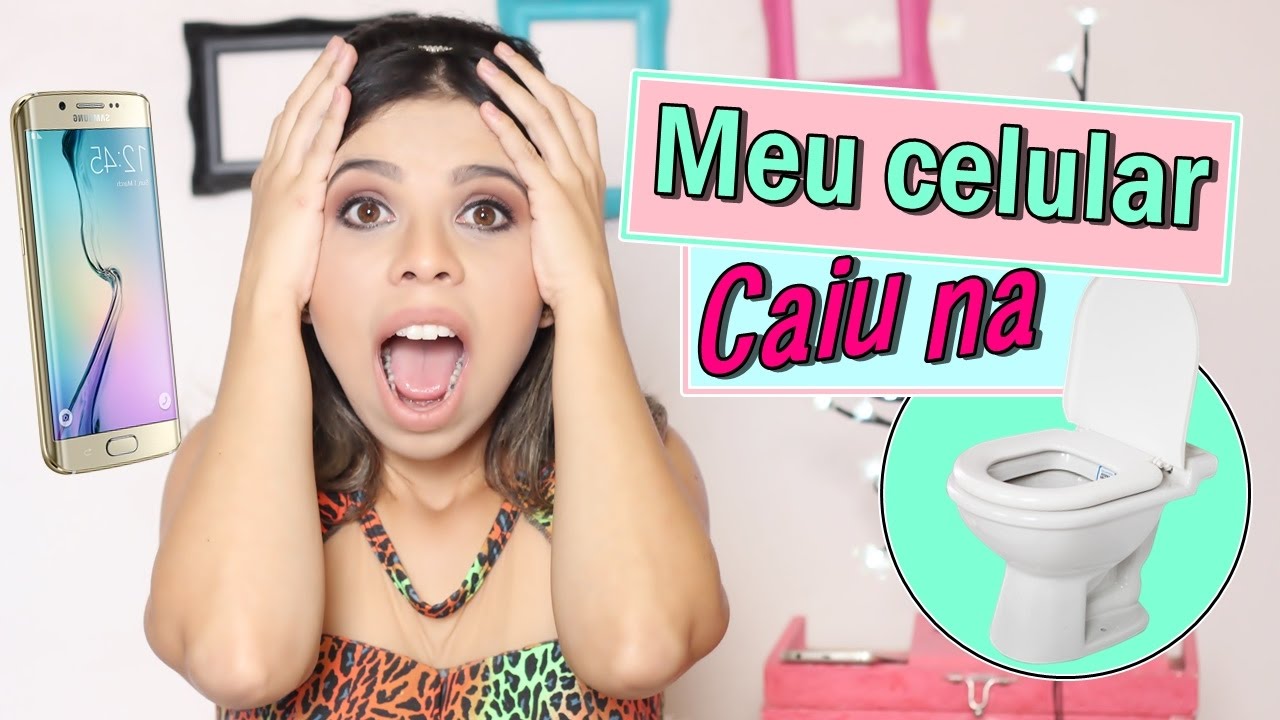 Meu celular caiu na privada como recuperei!😱 Juliana Soares - YouTube