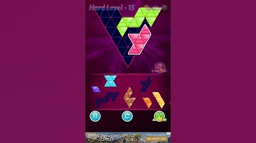 Block triangle puzzle level 15