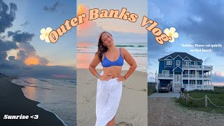Outer Banks Vlog *Surfing, Night Swims, Sunrise*