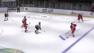 Nathaël Roy first goal in Drakkar uniform vs Shawinigan - 2020-10-03