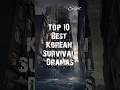 Top 10 Korean Survival Dramas 🎬