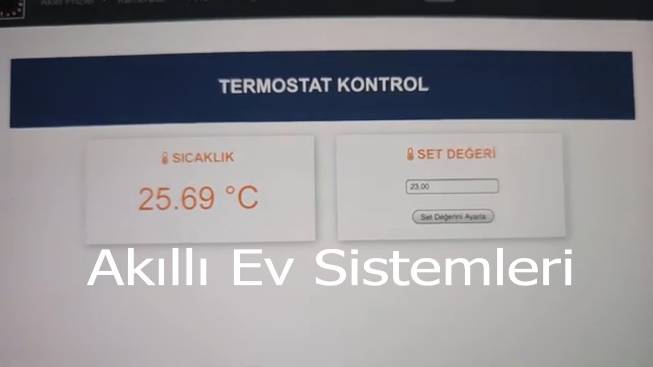 AKILLI EV SİSTEMİ TANITIMI (SMART HOME SYSTEM INTRODUCTION ) YouTube