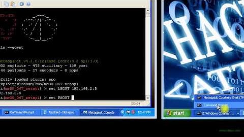 Hacking with metasploit - keylogging with notepad and screenshots