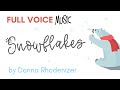 Snowflakes By Donna Rhodenizer Lyric Video mp3