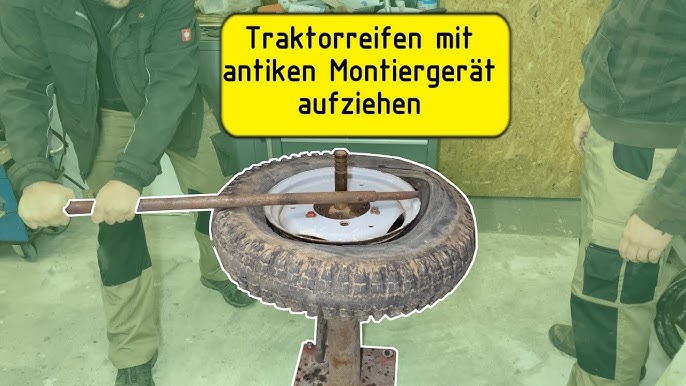 Drucklufthorn im Traktor  Air Pressure Horn in tractor 