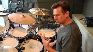 Tour of Thomas Lang's drum kit 2015 PART 1