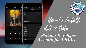 How to Install iOS 13 Beta without Developer Account For Free!
