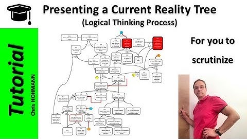 Presenting a Current Reality Tree, for you to scrutinize