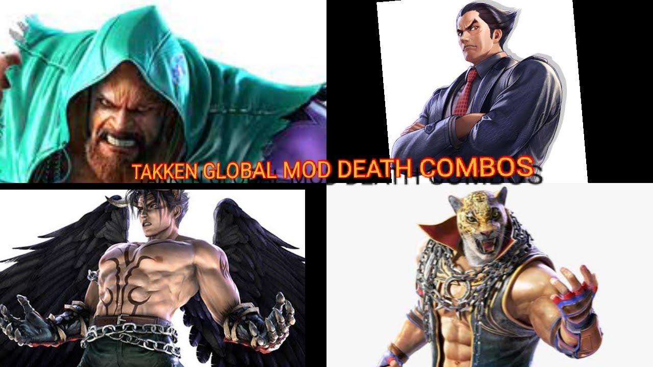 TEKKEN GLOBAL MOD SEASON 4 DEATH COMBOS COMPILATION
