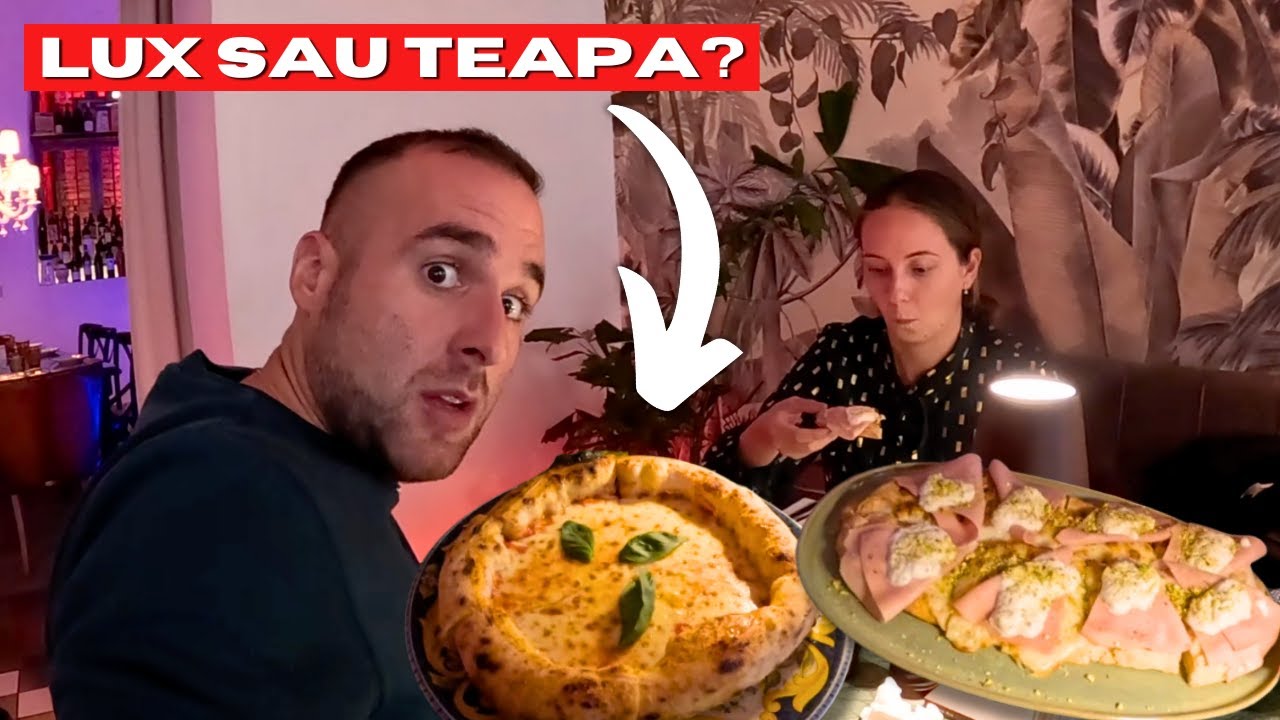 Mancam la Cel Mai Scump Restaurant Italian din Brasov - Realitatea din FARFURIE