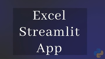 An App to Update Excel File with Pandas and Streamlit