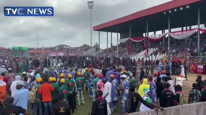 (VIDEO) See Cross Section Of Crowd At Osogbo City Stadium For APC Mega Rally