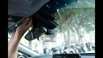 Mercylion G349 OEM-Style Dashcam Install on Toyota Camry 2023 | Front and Rear