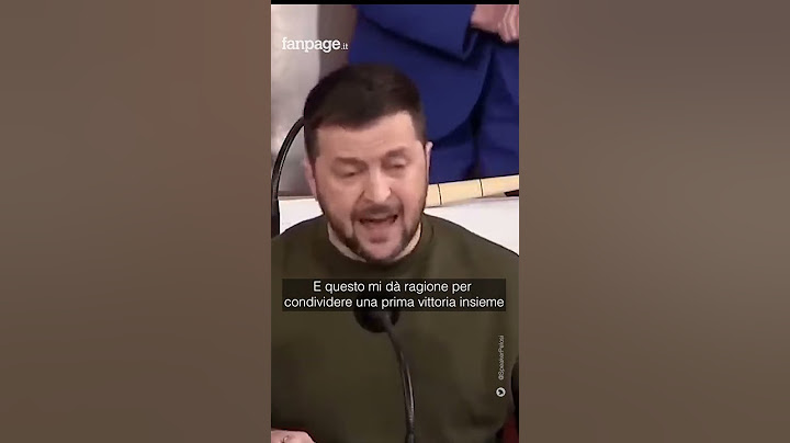 Zelensky al Congresso USA: "Ucraina viva e vegeta. Insieme abbiamo sconfitto la Russia" #shorts
