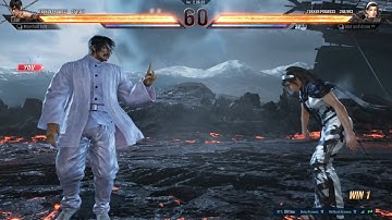 Aggressive Law vs Crazy Jun - Tekken 8 Gameplay