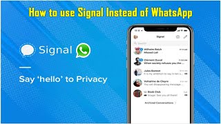 How to use Signal instead of WhatsApp | How To Install Signal App For Android And iOS screenshot 5