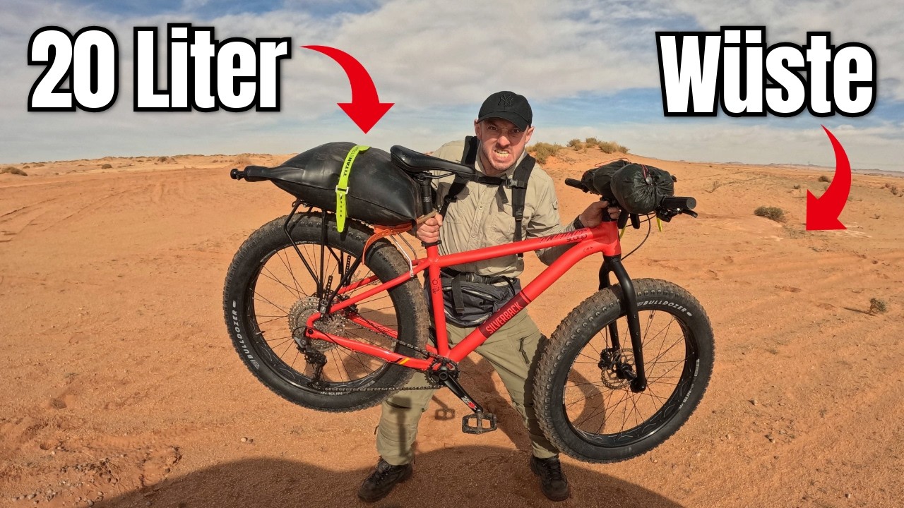 Bikepacking Saudi Arabien | Mit 20 Liter Wasser durch die Wüste | Folge 1