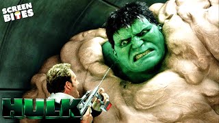 Hulk Breaks Out Of The Military | The Hulk (2003) | Screen Bites