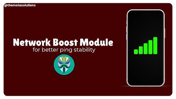 Network Boost Magisk Module | Optimize Ping & Latency 🥵