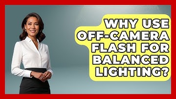 Why Use Off-camera Flash For Balanced Lighting? - Image Review Studio