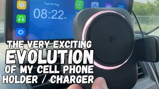 Evolution of my phone holder