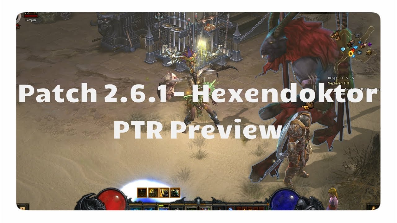 Diablo 3: Der Hexendoktor mit Patch 2.6.1 (Sets, Items, PTR)