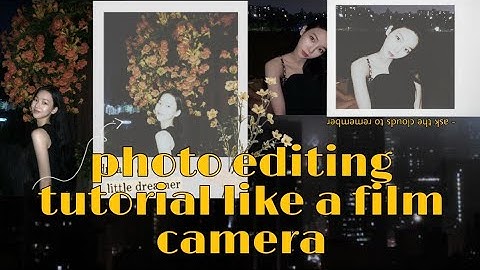 ; FILM CAMERA EFFECT JUST USING VSCO `♡･:*:･