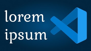 VSCode Lorem Ipsum