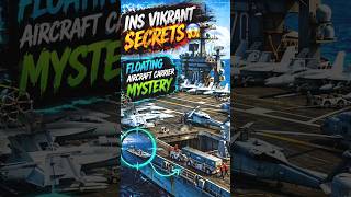 INS Vikrant Secrets 😱 | Floating Aircraft Carrier Mystery Revealed! #shorts #facts
