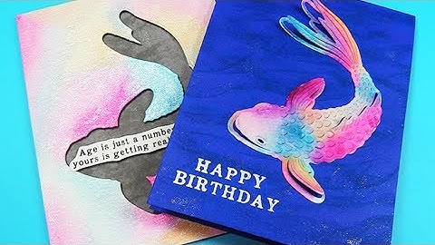 Dye Ink Watercolor (2 Ways)