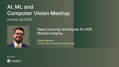 Deep Learning Techniques for HDR modulo imaging