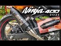 SC Project pipe | Ninja 400 2021 | How to install | Exhaust Sound