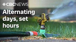 Calgary has a new summer watering schedule